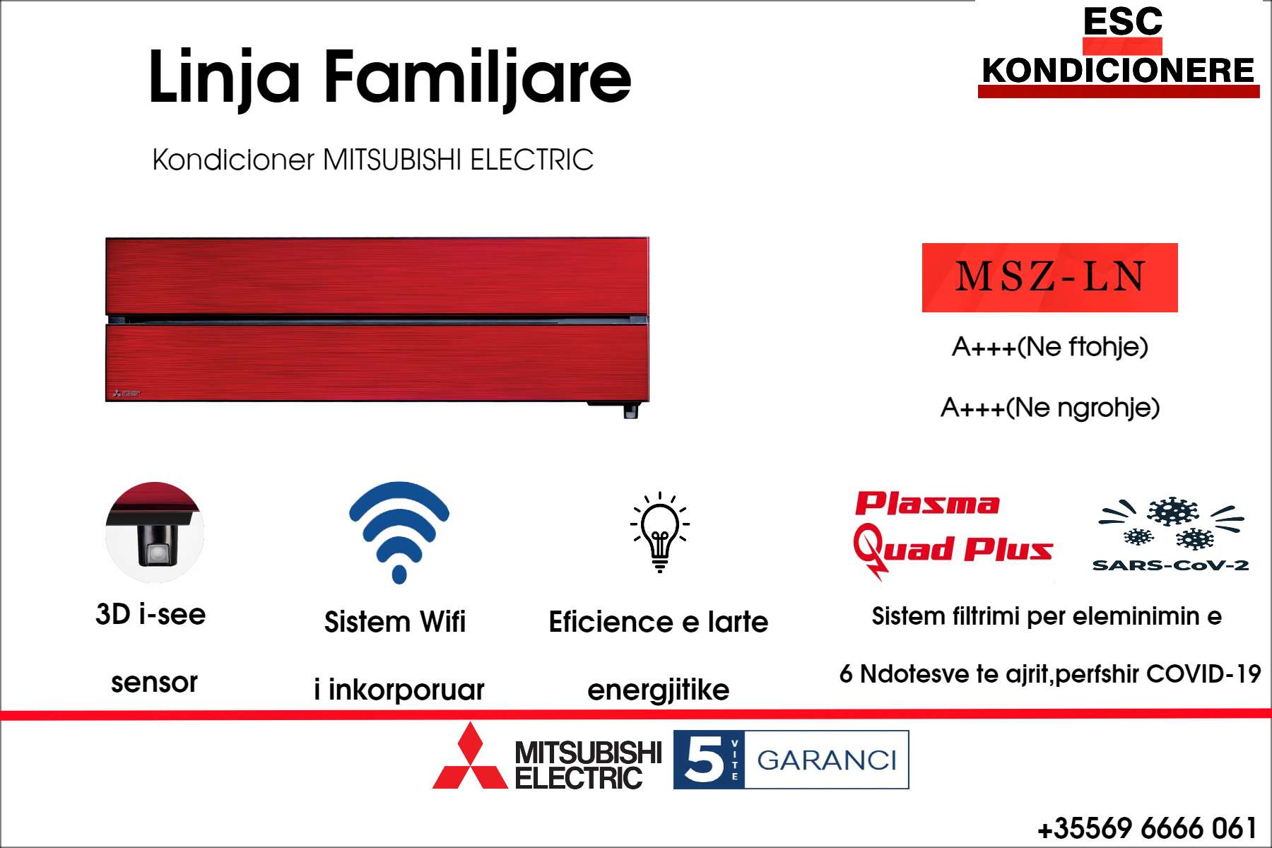 Kondicionere MITSUBISHI ELECTRIC MSZ